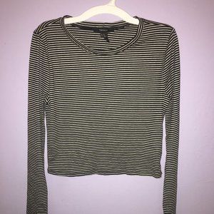 Stripped Crop Top